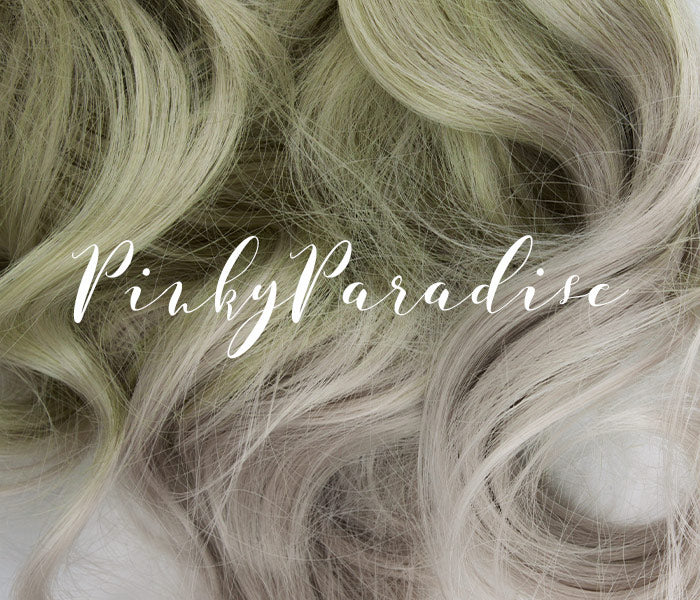 Ash Blonde Medium Wavy 50cm - Image 4