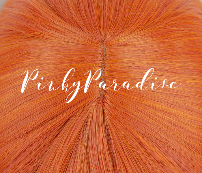 Flame Red Long Wavy 70cm - Image 3